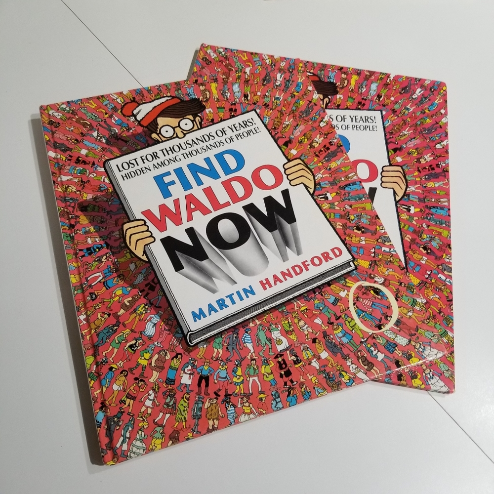 Find Waldo Now - Two Hardcover Books